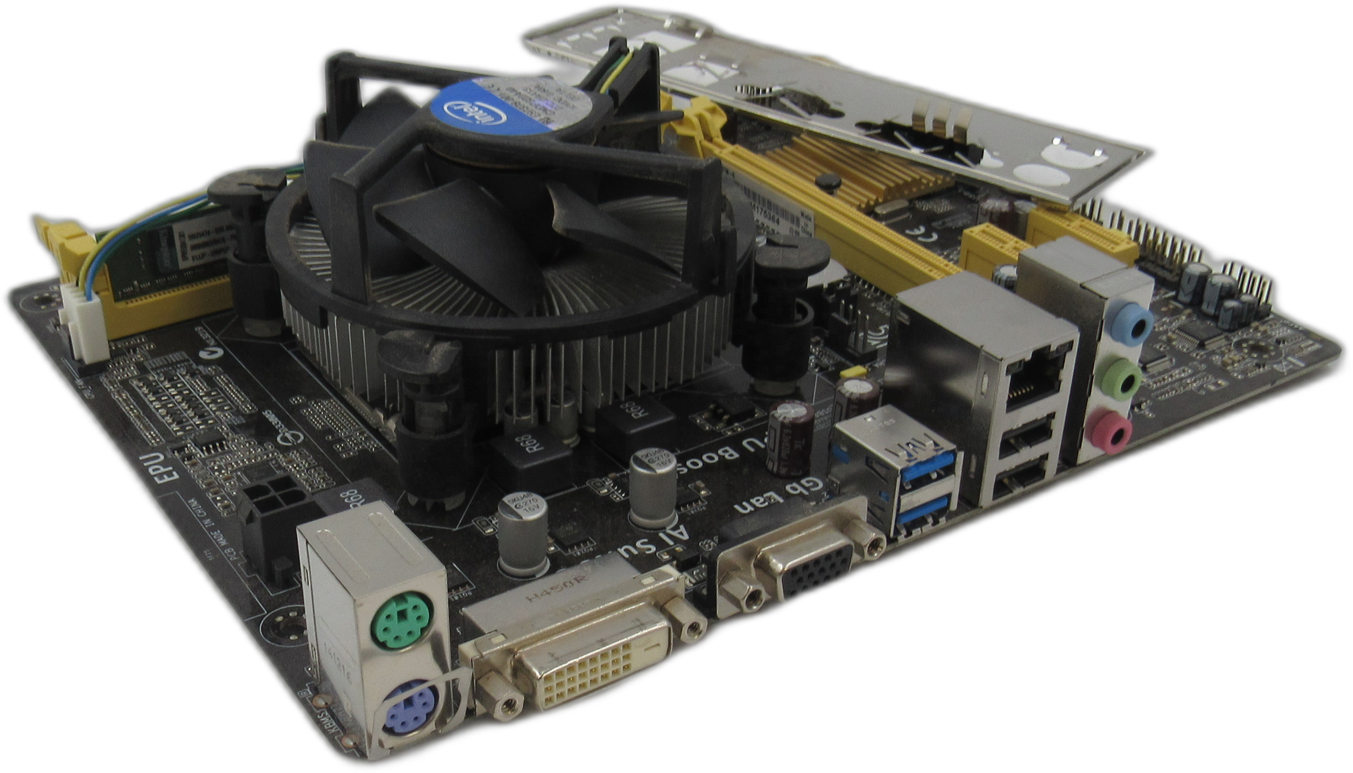 Asus H81M K Motherboard Bundle Intel Core I5 4440 4GB DDR3 W IO Shield