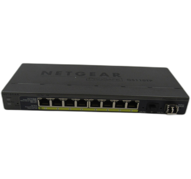 Netgear Prosafe 8 port Gigabit GS110TP Smart Switch