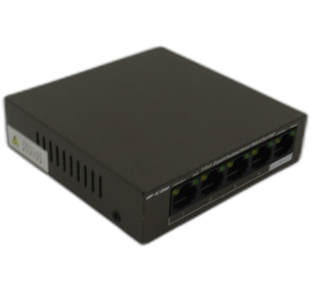 IP-com G1105P-4-63W 5-Port Desktop Gigabit Switch