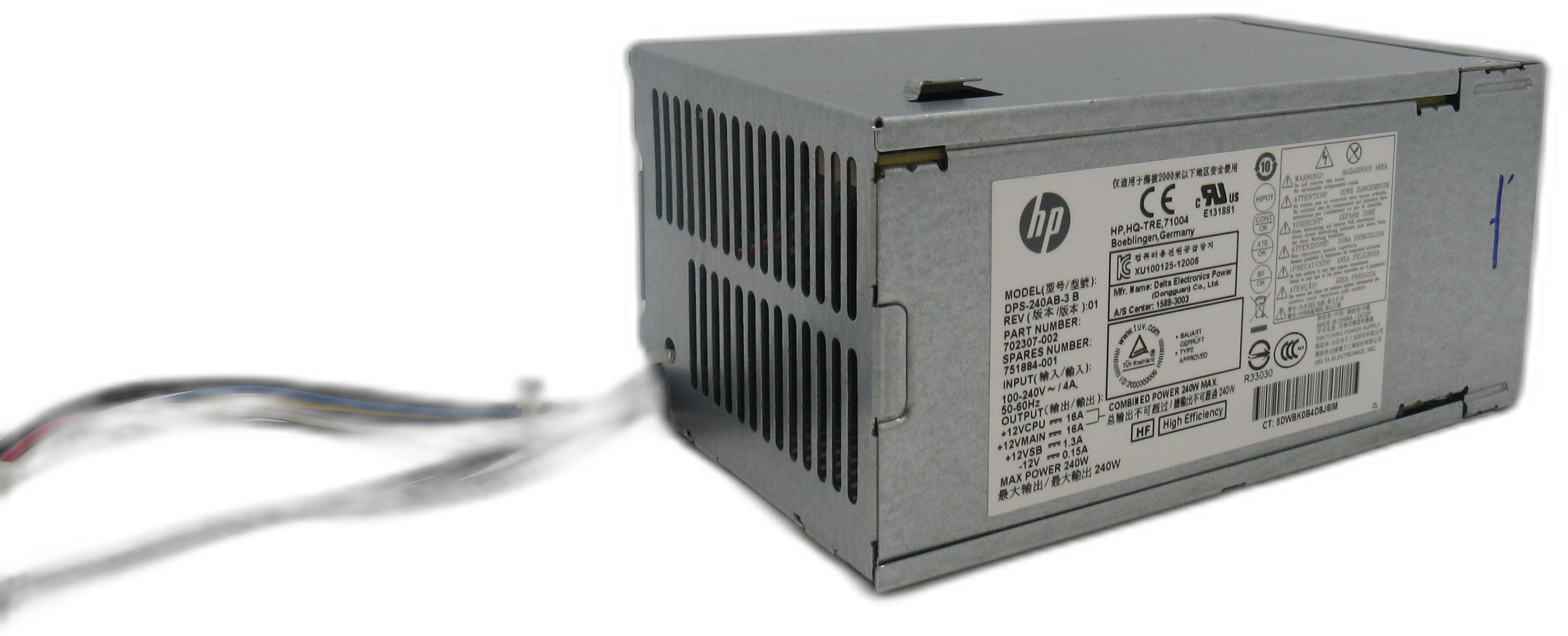 HP DPS-240AB-3 B, 240W Power Supply