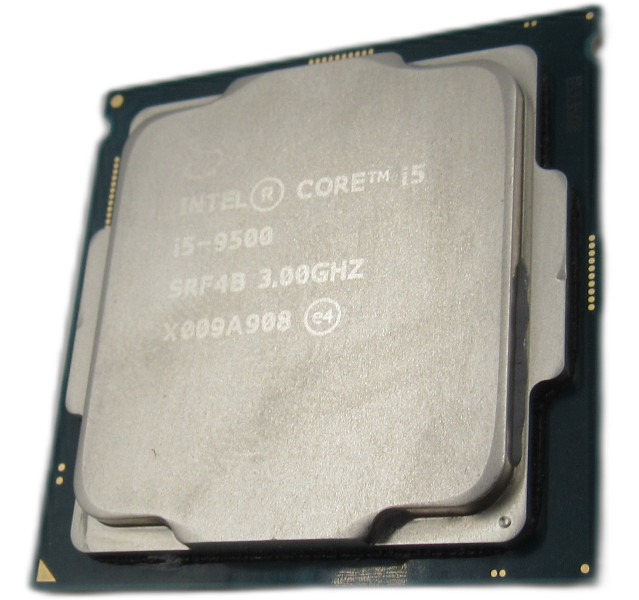 Intel Core i5-9500 @3.00 GHz (Boosts 4.40 GHz) SRF4B LGA 1151 6 Core CPU