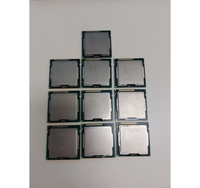 x10 Intel Core i3-2120@3.30GHz 2 Core CPU