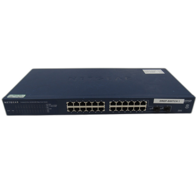 Netgear Prosafe 10/100/1000 Gigabit 24 port GS724TS Smart Managed Switch