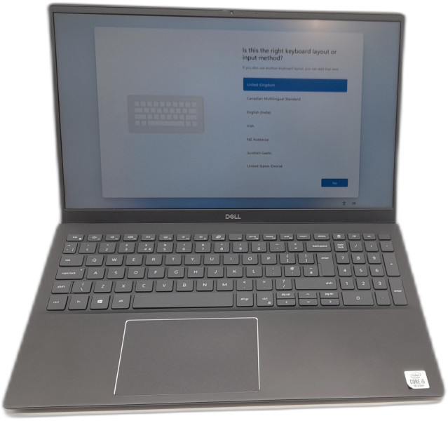 Dell Vostro 5501, i5-1035G1@1.00Ghz, 8GB RAM, 256GB NVMe