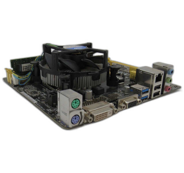 Asus H81M-P-SI, Intel Core i3-4170, 4GB DDR3, Motherboard Bundle W/ IO Shield