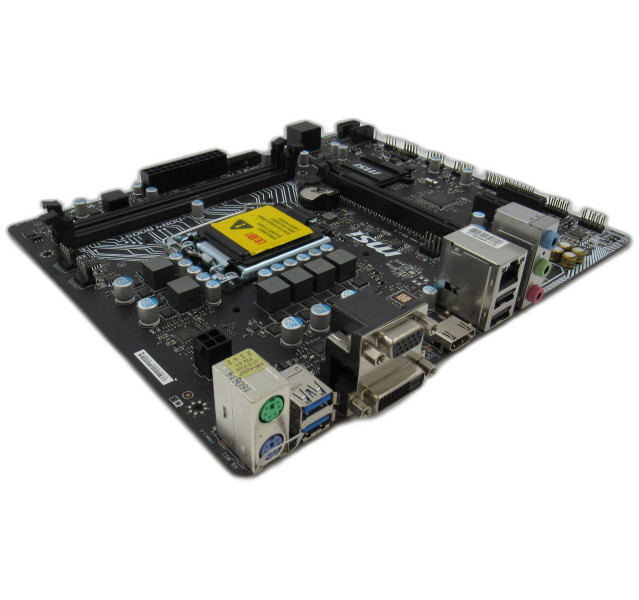 MSI H110M ECO, Intel H110, LGA1151 Motherboard w/ IO shield 
