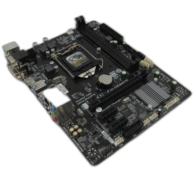 Gigabyte GA-H81M-SH Motherboard Only, LGA1150, M-ATX, Intel H81, W/ IO Shield