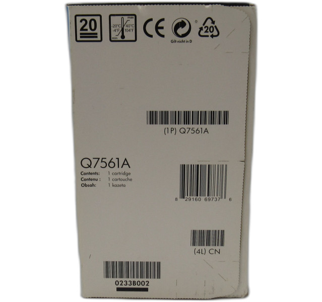 Original HP Q7561A Cyan Toner Cartridge 314A LaserJet