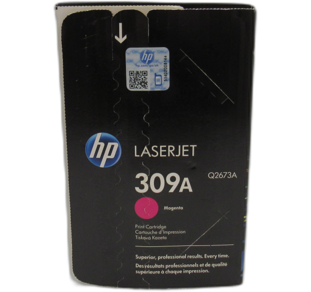 Original HP Q2673A, 309A Magenta Toner Cartridge LaserJet