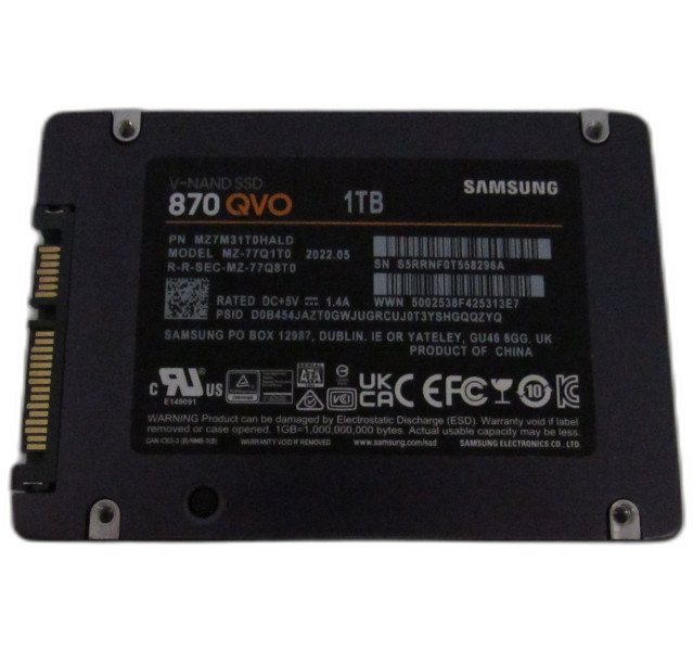 Samsung 850 EVO, (MZ-77Q1T0) 1TB 2.5