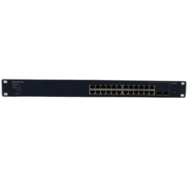 NETGEAR ProSafe 24 Port Gigabit Smart Switch GS724TP With Ears