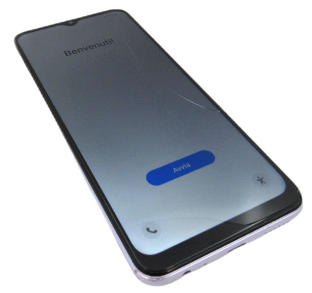 Samsung Galaxy A22 (2021) Orchid Grey 64GB Android 13 Grade D Unlocked (Damaged)