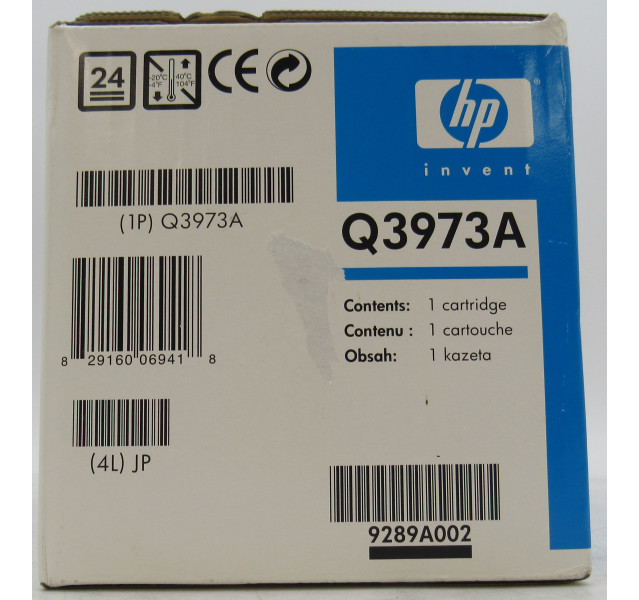 Genuine HP Colour LaserJet Q3973A Magenta Toner Cartridge