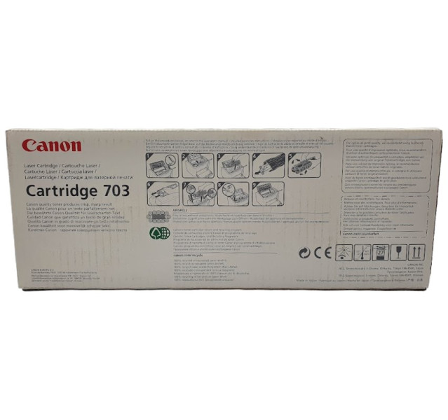 Canon Laser 703, 7616A005 Black Toner Cartridge