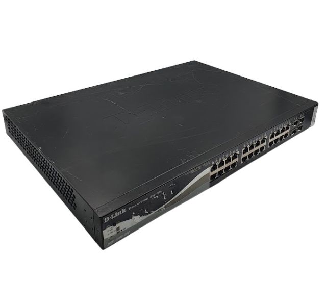 D-Link DGS-1500-28P, 24Port 10/100/1000 Gigabit Ethernet Switch