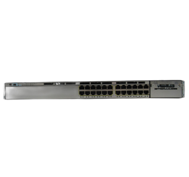 Cisco Catalyst 3750-X Series  POE+ WS-C3750X-24P-S V04 24Port Switch W/Ears