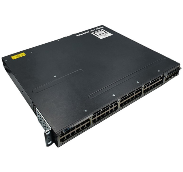 Cisco Catalyst 3750-X Series WS-C3750X-48T-L V02 48 Port Switch W/Ears