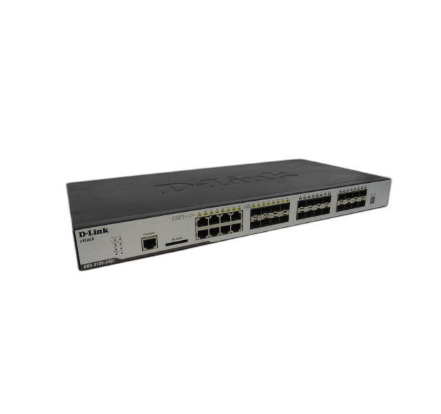 D-Link xStack DGS-3120-24SC 24 Port Switch without Ears