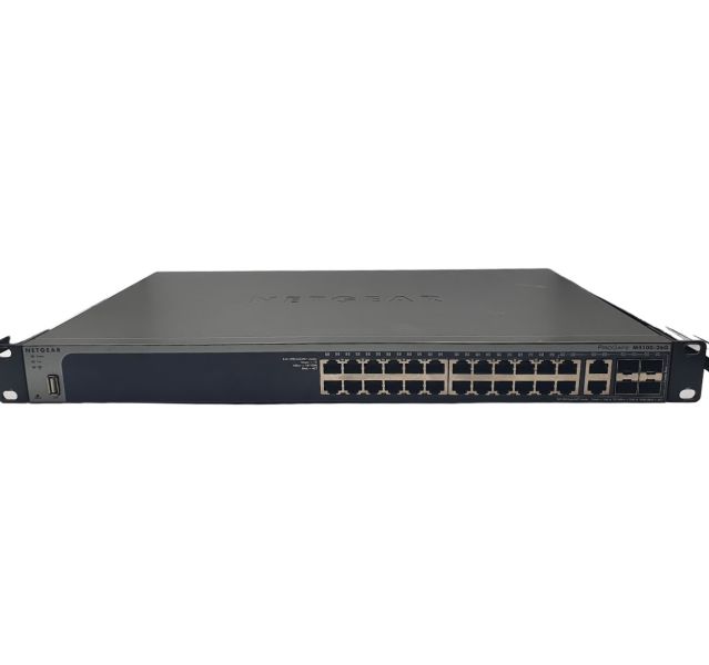 Netgear ProSafe M4100-26G, 26 Port Switch with Ears