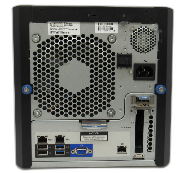 SPARES/POST HP ProLiant MicroServer Gen8 Celeron G1610T, 10GB DDR3 Server