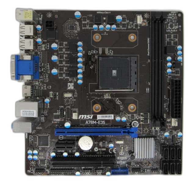 MSI A78M-E35 FM2+ AMD A78 M-ATX Motherboard With IO Shield