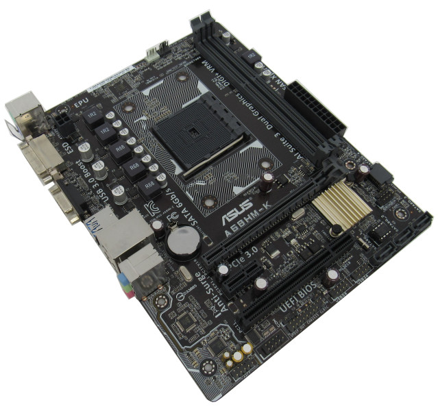 ASUS A68HM-K FM2+ A68 Micro ATX Motherboard With IO Shield