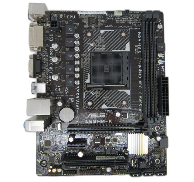 ASUS A68HM-K FM2+ A68 Micro ATX Motherboard With IO Shield