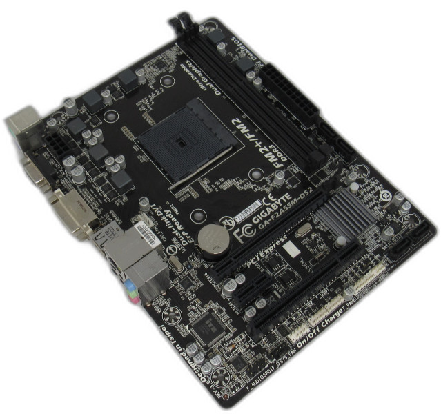 GIGABYTE GA-F2A55M-DS2 REV 3.0 Micro ATX FM2+ Motherboard With IO Shield