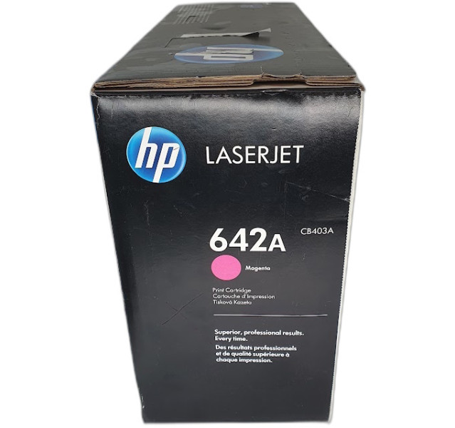 Original HP CB403A Magenta PrintCartridge 642A LaserJet (x1 Cartridge)