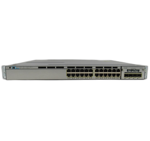 Cisco 3750X WS-3750X-24T-S V04 24Port Switch W/Ears