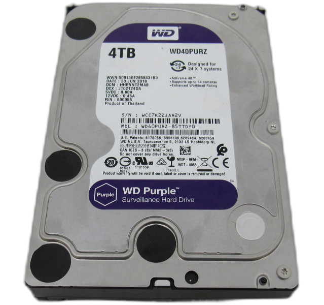 Western Digital WD40PURZ - 85TTDY0 4TB 5400RPM 3.5