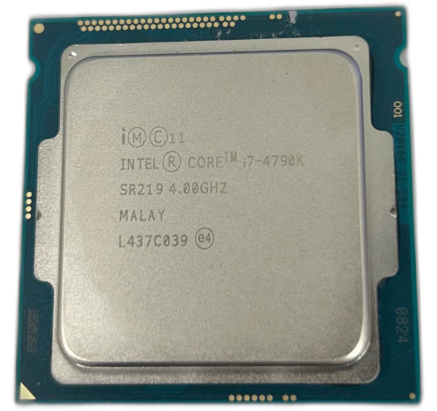 Intel Core i7-4790K @4.00GHz  LGA 1150 Quad Core CPU