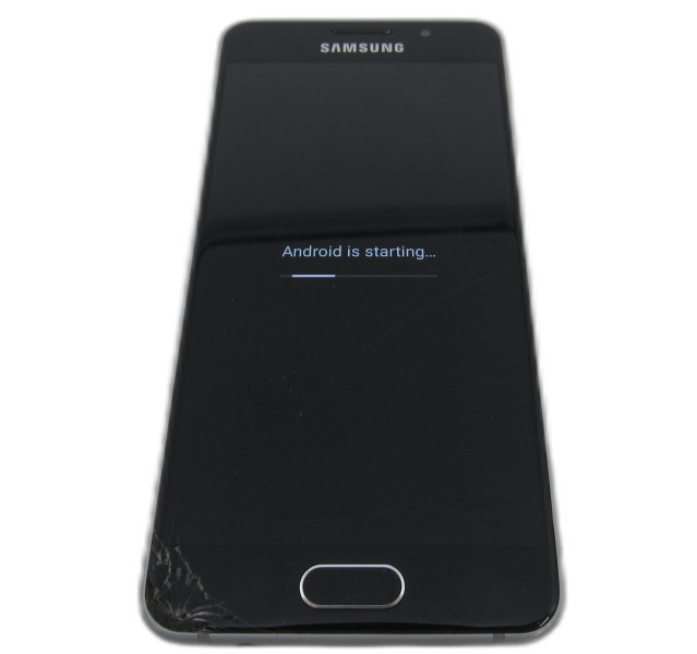 Samsung Galaxy A3 16GB Black 16GB Android 7 Grade D Locked - EE