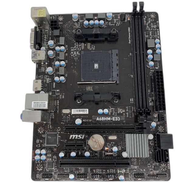 Asus a68hm-e33 Motherboard With IO Shield