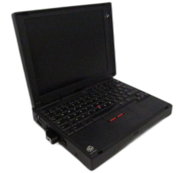 POST | IBM ThinkPad 380D 150MHz Pentium Floppy CD Retro Gaming Laptop