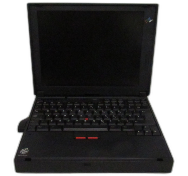 POST | IBM ThinkPad 380D 150MHz Pentium Floppy CD Retro Gaming Laptop