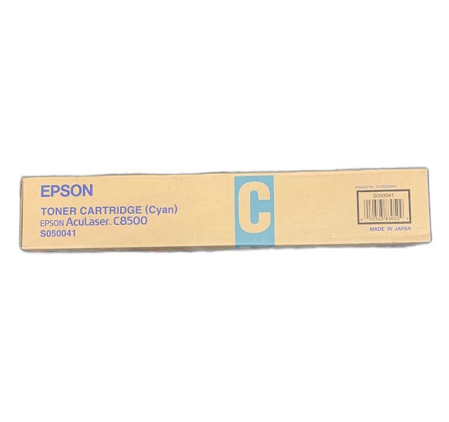 Genuine Epson Aculaser Toner Cartridge Cyan C8500 - S050041