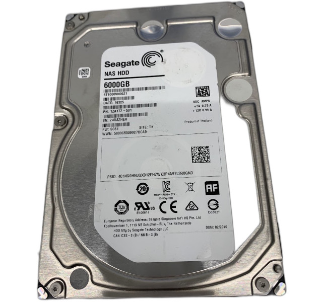 Seagate NAS HDD ST6000VN0021 6TB 3.5