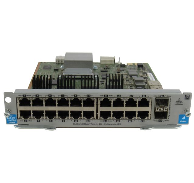 HP ProCurve J9548A 20 Port Gig-T/2 Port 10GbE SFP+ v2 ZL Module