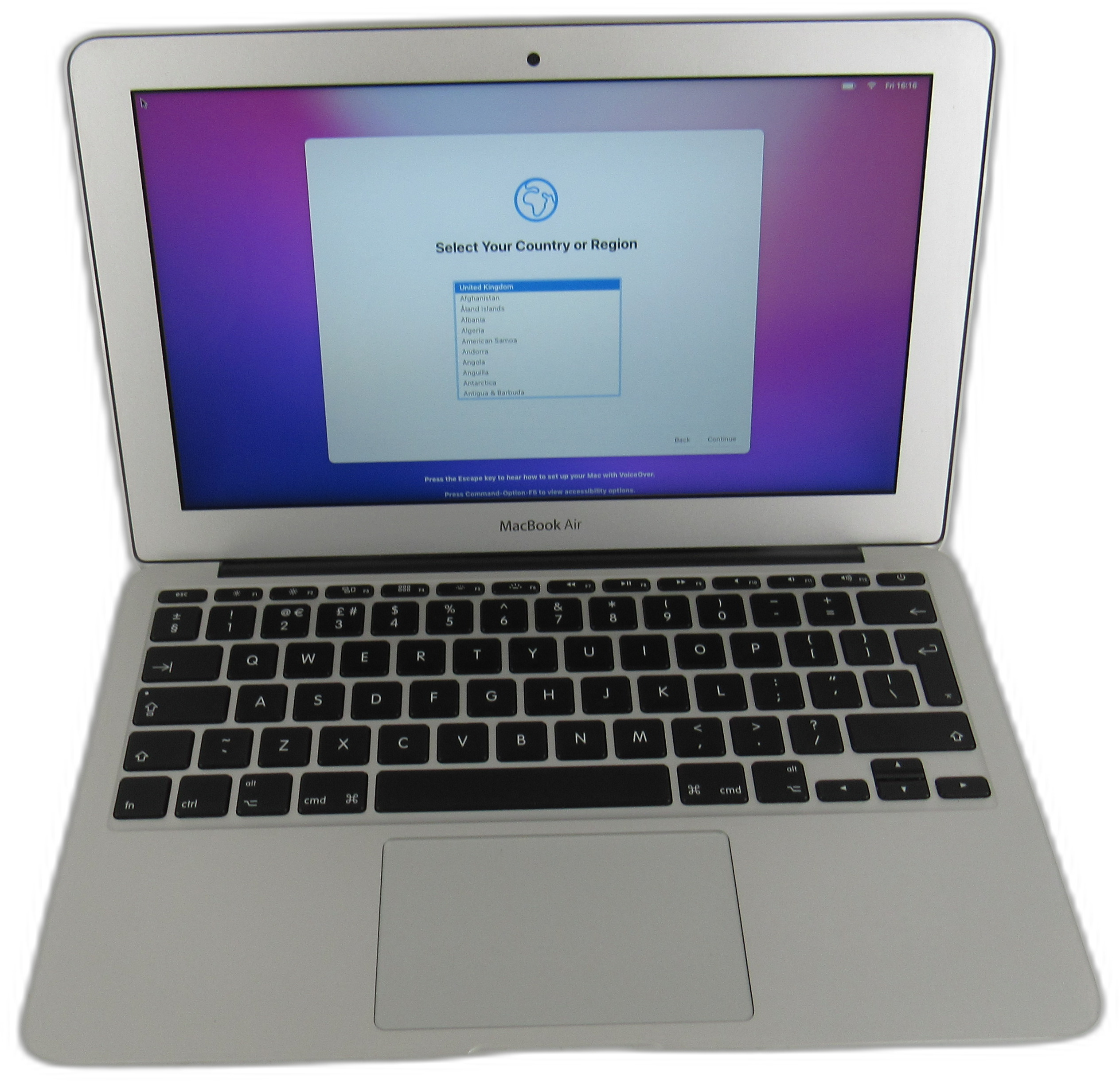 2015 MacBook Air 120 GB storage on sale