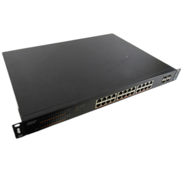 Edge-Core ECS2020-28P, 28-Port, Gigabit Web Smart PoE Switch, 10/100/1000M PoE