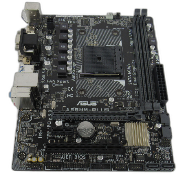 ASUS A68HM-PLUS AMD A68 DDR3 USB 3.0 Micro ATX HDMI Motherboard W/ Socket FM2+