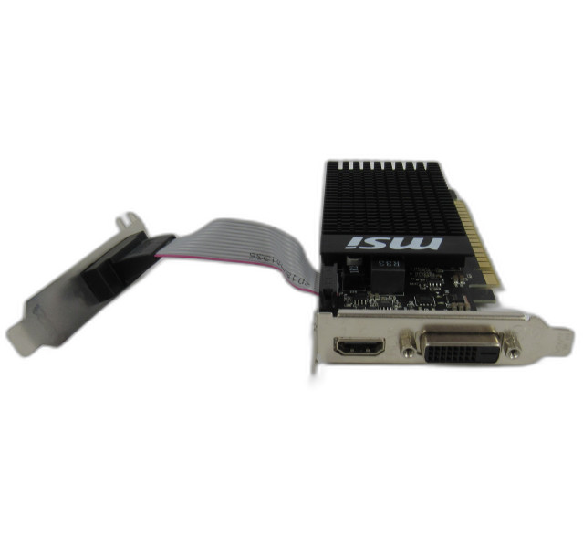 MSI NVIDIA GT710 1G DDR3, PCIE, VGA/DVI/HDMI Low Profile Graphics Card