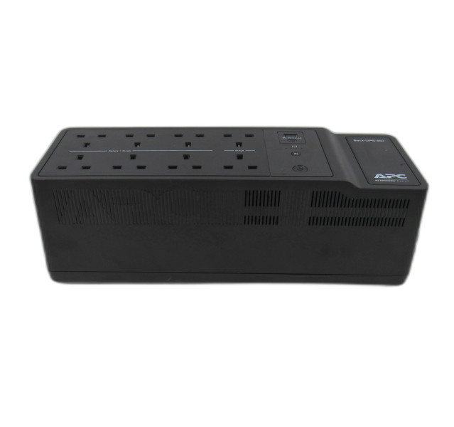 APC BACK-UPS 850, BE850G2-UK - 520W Uninterruptible Power Supply 850VA Black