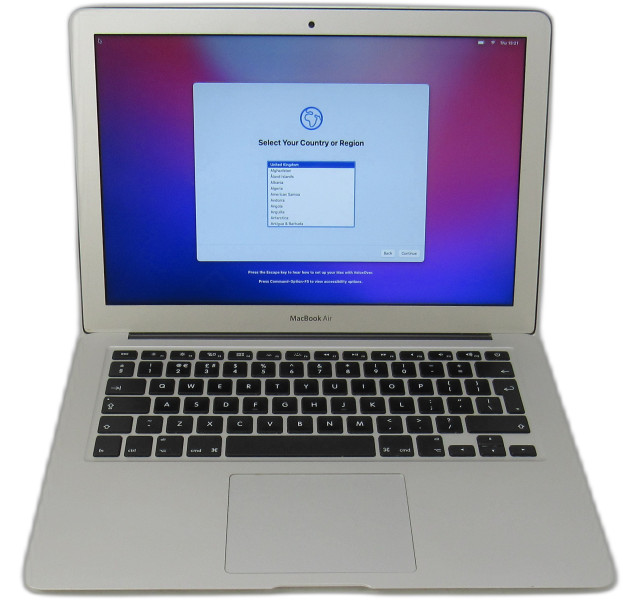 Apple Macbook Air, A1466, i7-5650U, 8GB RAM, 120GB SSD