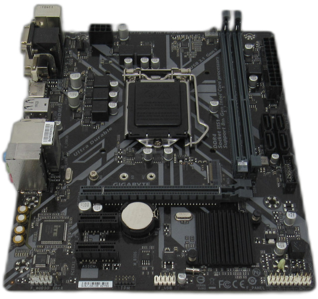 GIGABYTE H310M S2H 2.0 LGA1151 H310 Micro ATX Motherboard With IO Shield