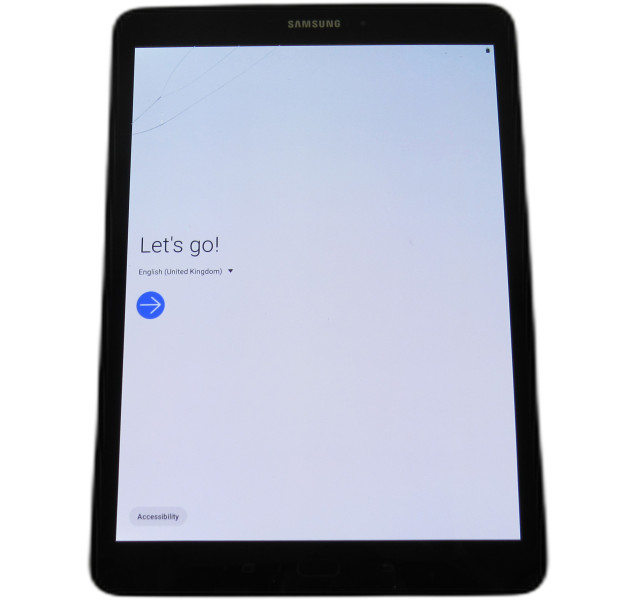 Samsung Galaxy Tab S3 - 32GB - Black- SM-T820 - Android 9 - Grade D