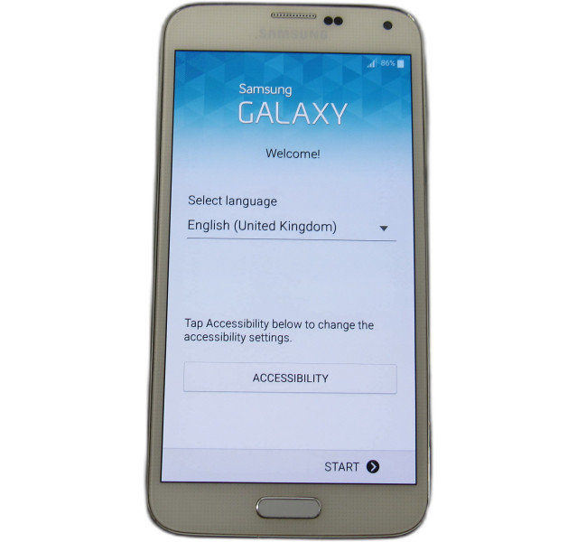 Samsung Galaxy S5 SM-G900F White 16GB Grade C Unlocked