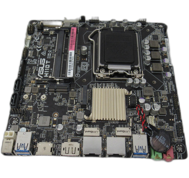 ASUS H110T LGA1151 Mini-ITX Motherboard With IO Shield