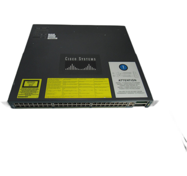 Cisco Catalyst WS-C4948-10GE Dual Power Supply Switch